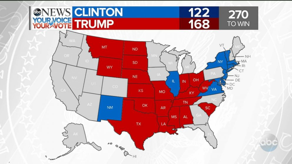 2016 Election Results Virginia Projection Video ABC News