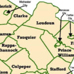 26 Northern Virginia Counties Map Maps Online For You