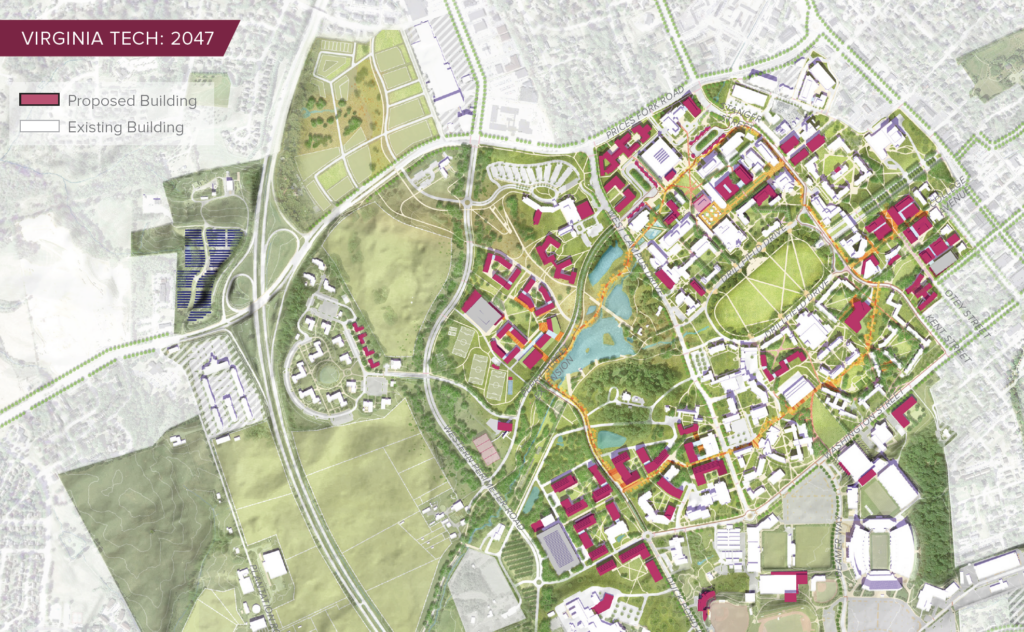 28 Virginia Tech Campus Map Maps Online For You | Virginia Map