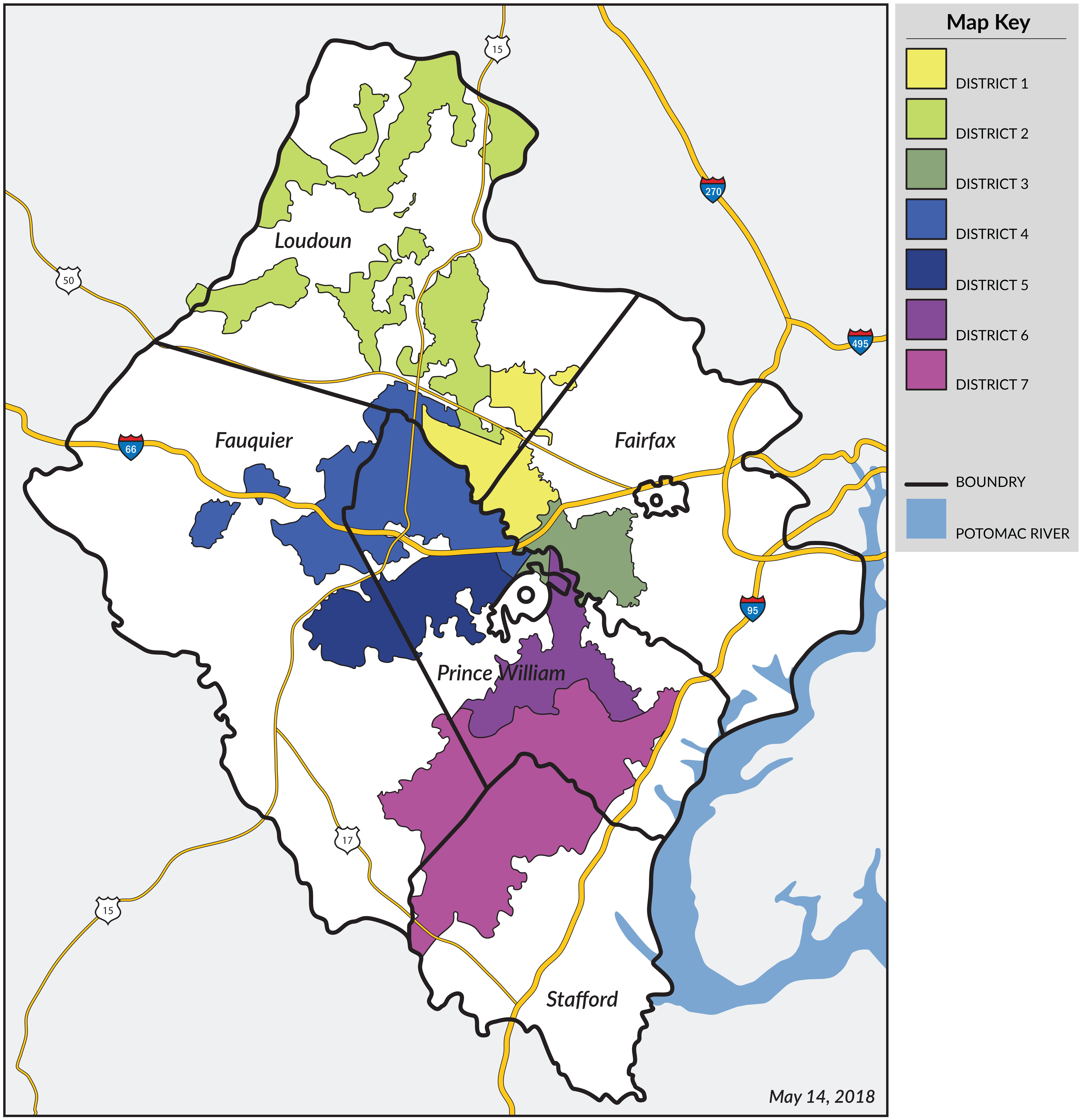 29 Map Of Counties In Northern Virginia Maps Online For You