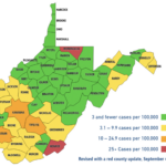 2nd West Virginia County Goes Red On State Coronavirus Map WVPB