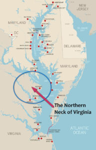 33 Northern Neck Va Map Maps Database Source