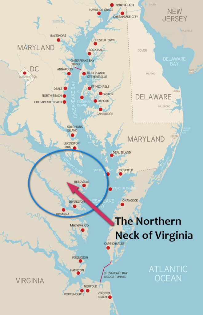 33 Northern Neck Va Map Maps Database Source Virginia Map   33 Northern Neck Va Map Maps Database Source 660x1024 