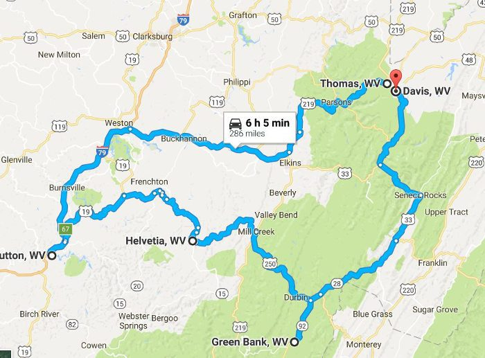 West Virginia Maps Google