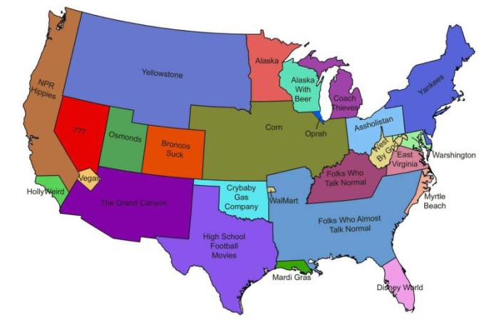 West Virginia On Map Of USA