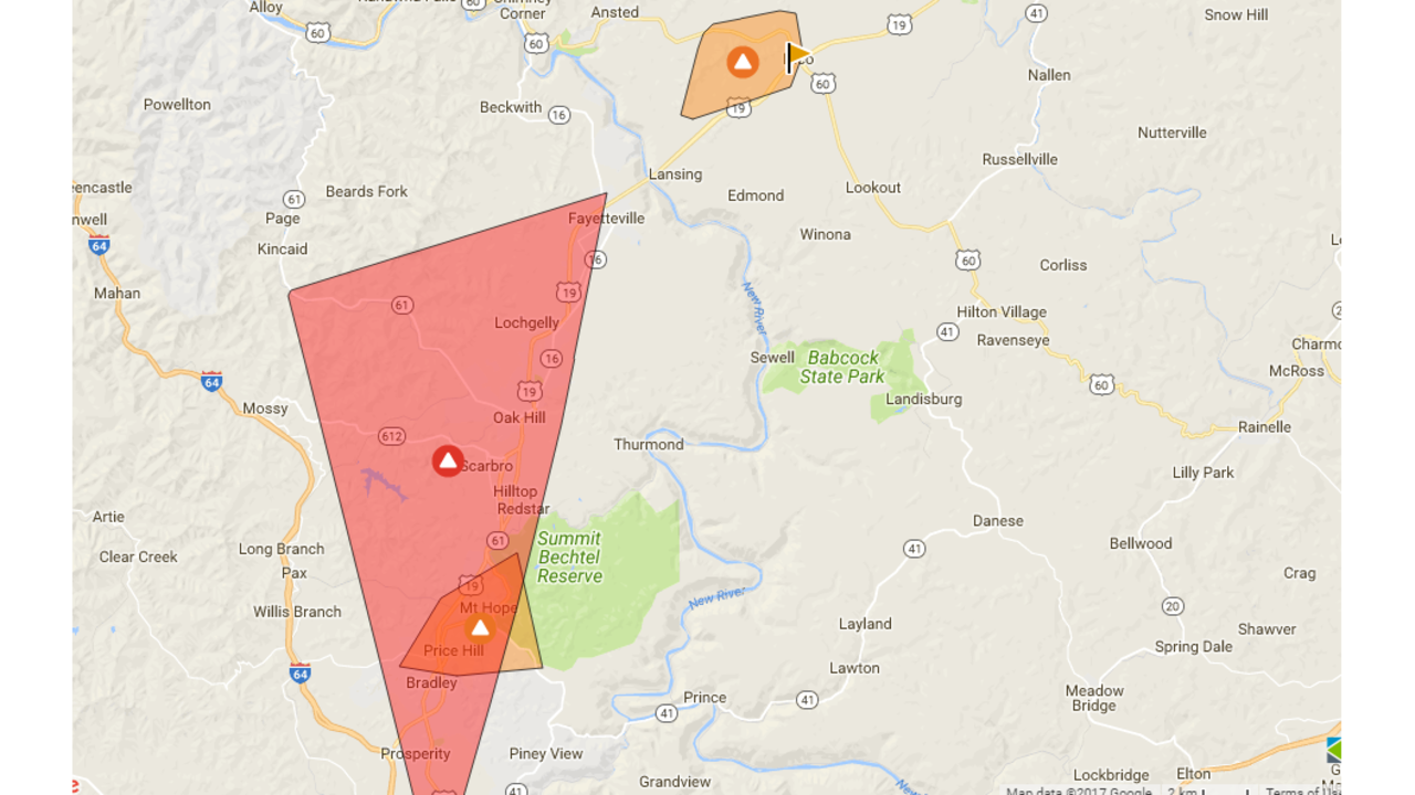 Aep Power Outage Map Virginia Virginia Map