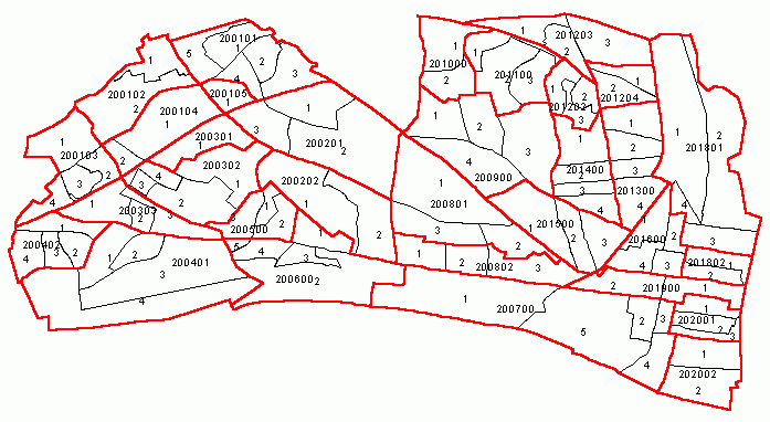 Alexandria Virginia Zip Code Map