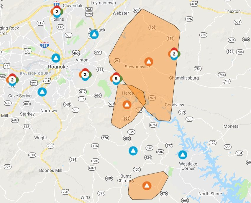 Appalachian Power Outage Map 