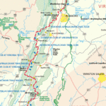 APPALACHIAN TRAIL MAP VIRGINIA ToursMaps
