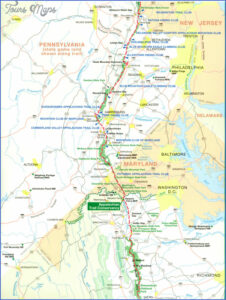 APPALACHIAN TRAIL MAP VIRGINIA ToursMaps