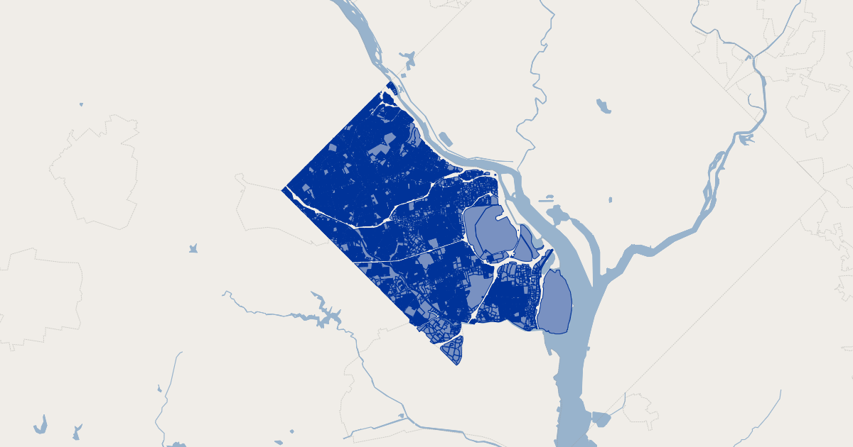 Arlington County Virginia Parcels GIS Map Data Arlington County 