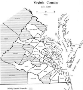 Carl s Genealogy Page Virginia Map Genealogy Map Map