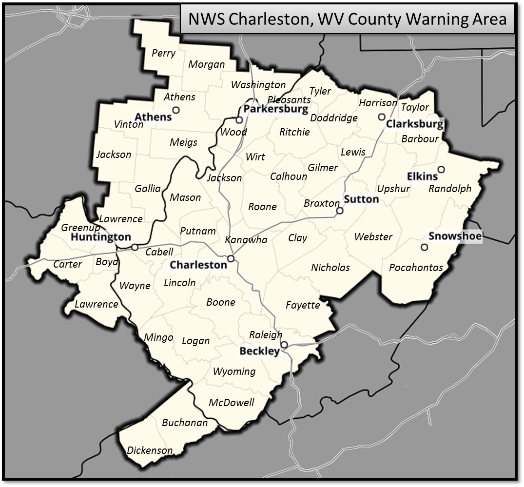 Charleston West Virginia Zip Code Map