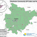Charleston West Virginia Zip Code Map Topographic Map