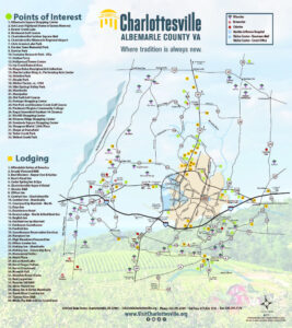 Charlottesville Area Maps Visit Charlottesville