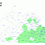 City Map Images Map Of Virginia Counties 1800