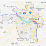 City Of Richmond Va Boundary Map