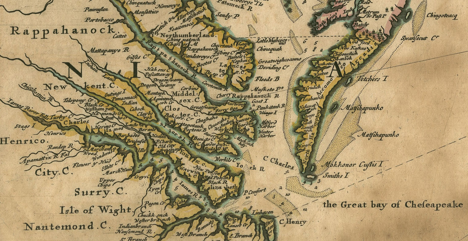 Colonial map of virginia1 jpg Mr Williamsburg