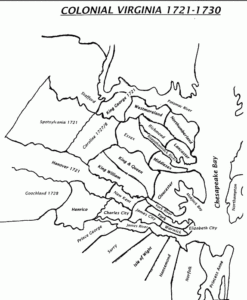 Colonial Virginia County Formation Maps