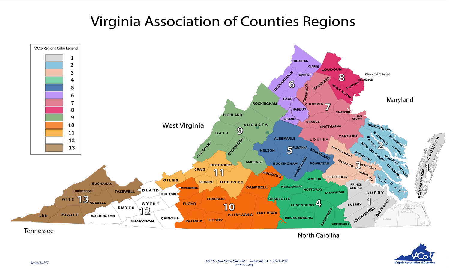 County Websites Links Virginia Association Of Counties