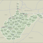 County Zip Code Maps Of West Virginia