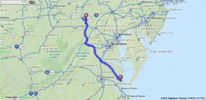 Driving Directions From 243 Windsor Rd North Virginia 23128 To