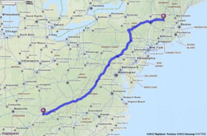 Driving Directions From Knoxville Tennessee To Brattleboro Vermont