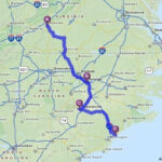Driving Directions From Roanoke Virginia To Hampstead North Carolina