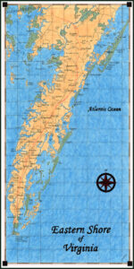 Eastern Shore Of Virginia Map