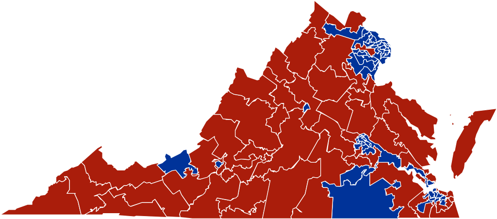 Virginia Election Map 2017