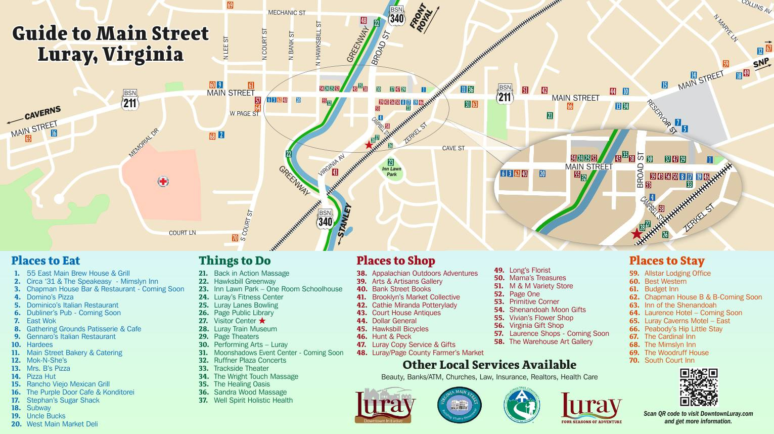 Guide To Main Street Luray VA Luray Downtown Initiative