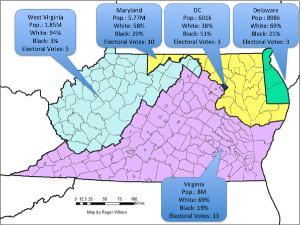 Had Maryland Annexed Virginia Here s What Demographics Would Look Like 