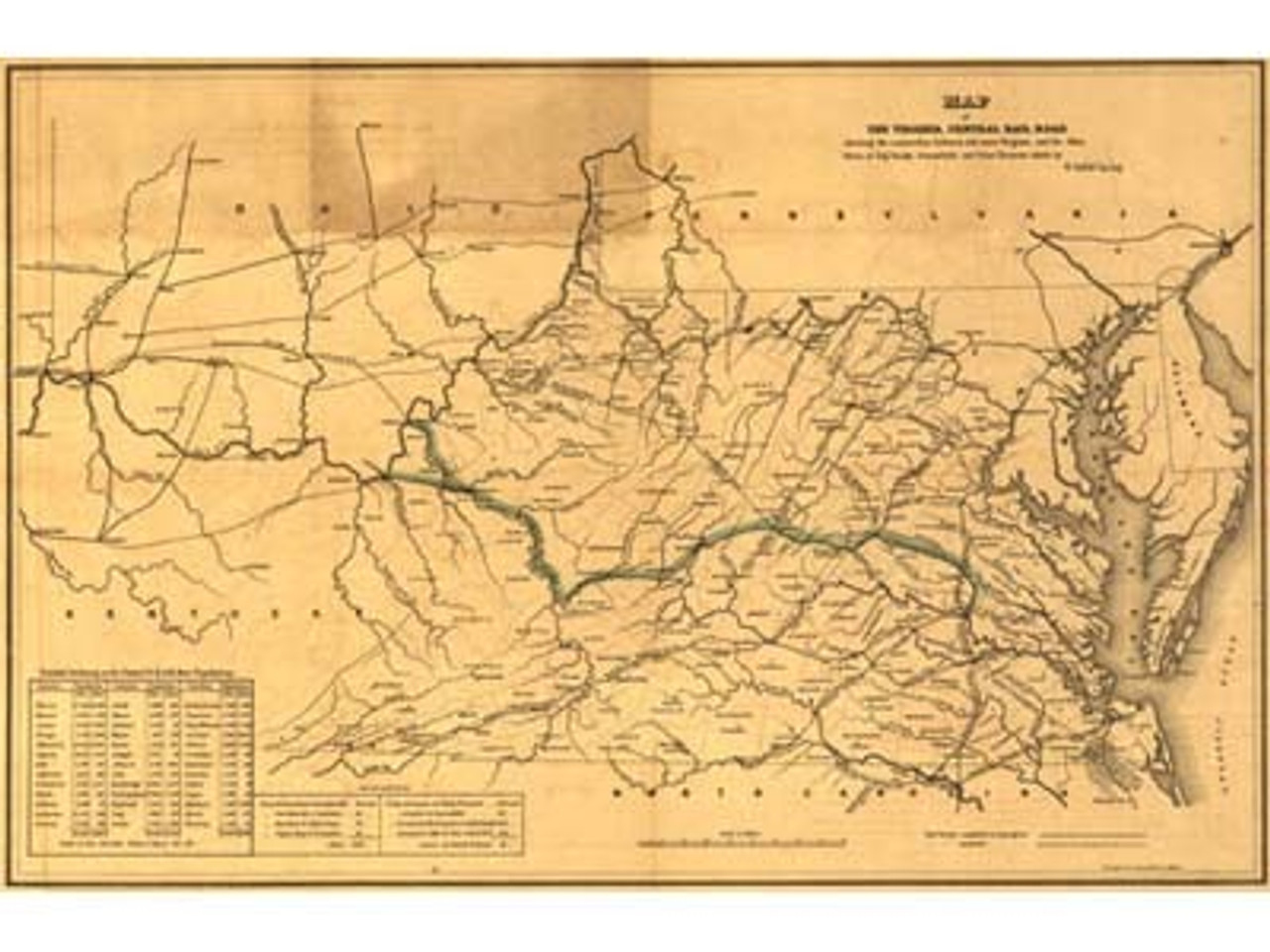 Historical Maps Of Virginia