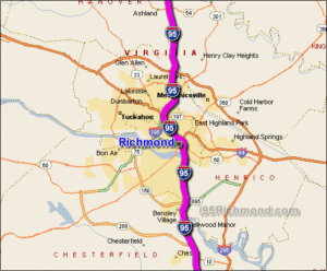 I 95 Richmond Traffic Maps And Road Conditions