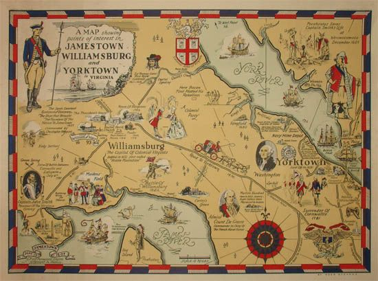 Jamestown Settlement Kids Google Search Virginia Map Williamsburg 