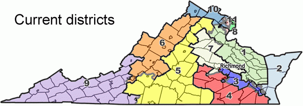 Judges Impose New Va Congressional Map Redrawing 3rd 4th Districts 