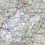 Large Detailed Roads And Highways Map Of West Virginia State With All