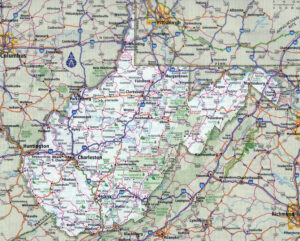 Large Detailed Roads And Highways Map Of West Virginia State With All