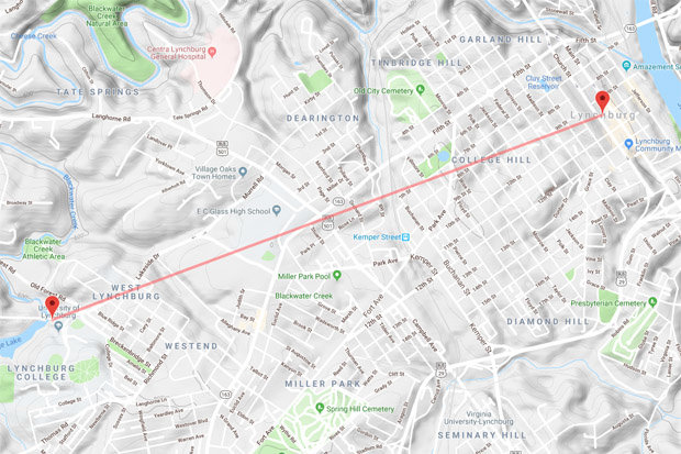 Lynchburg Flood College Lake Dam Failure Emergency Evacuations 