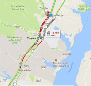 Major Delays Along I 95 In Virginia After Crashes The Washington Post