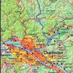 Map Charleston West Virginia Charleston West Virginia Charleston