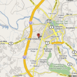Map Of Best Western Fredericksburg Fredericksburg