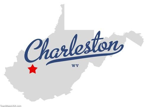 Map Of Charleston West Virginia Wv Charleston West Virginia West 