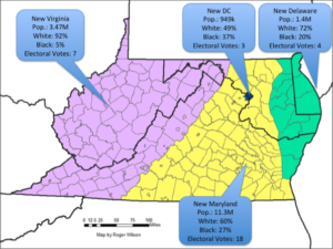 Map Of Dc Maryland And Virginia