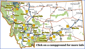MAP OF MONTANA VIRGINIA CITY ToursMaps