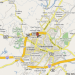 Map Of Residence Inn Charlottesville Charlottesville