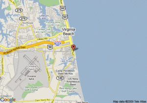Map Of Springhill Suites Virginia Beach Oceanfront Virginia Beach
