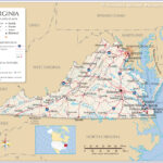 Map Of The Commonwealth Of Virginia USA Nations Online Project