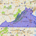 Map Of Virginia And North Carolina Border Secretmuseum