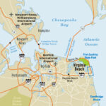 Map Of Virginia Beach VA Virginia Beach Vacation Guide